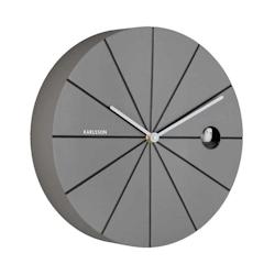 Horloge murale coucou en ABS Destacado gris Karlsson - gris 8714302770449_0