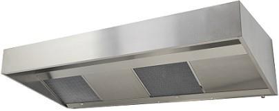 Hotte murale série 900 statique - Acier inox - Longueurs 1500, 2000 ou 2500 mm - Marque française ALVENE_0