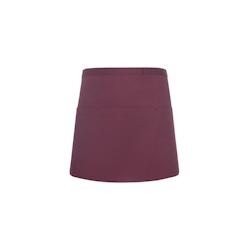 KARLOWSKY, Tablier bas de service, 3 poches, BORDEAUX, - rouge 4040857023070_0