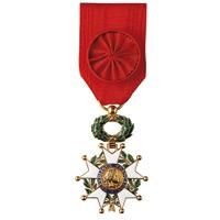 MÉDAILLE D'OFFICIER DE LA LÉGION D'HONNEUR EN ARGENT RÉF 0513.202-AA