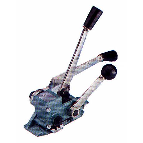 Outil de cerclage C-28 - tend et sertit le feuillard acier de 13 à 16 mm - compatible avec chapes UNIVELOX_0