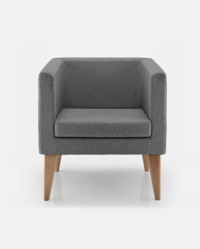Punta - Siège élégant et tendance en cuir ou tissu avec piétement métal ou bois, coussins déhoussables et tables assorties_1