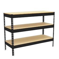 SimonRack Banque de travail SIMONWORK BASIC 3 901590-3 ANTHRACITE/BOIS - métal 8425437137914_0