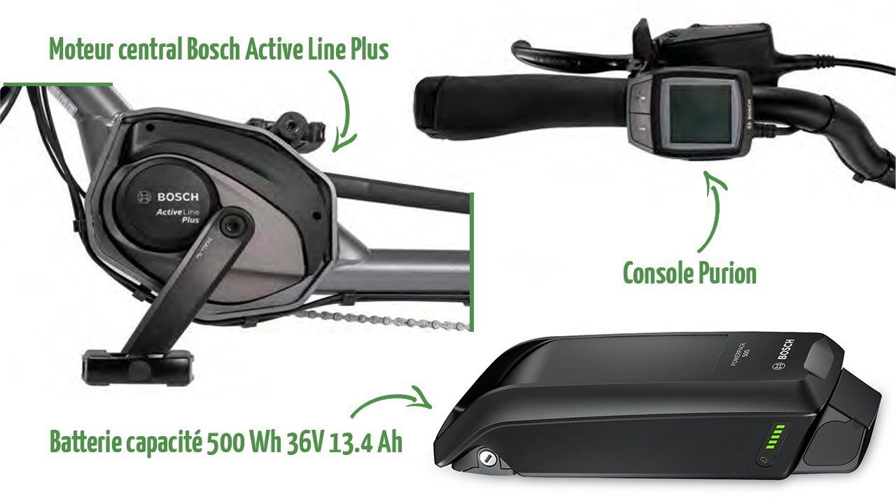 Tricycle électrique Combo - Moteur Bosch Active Plus - Autonomie 75 km - Pfautec_1