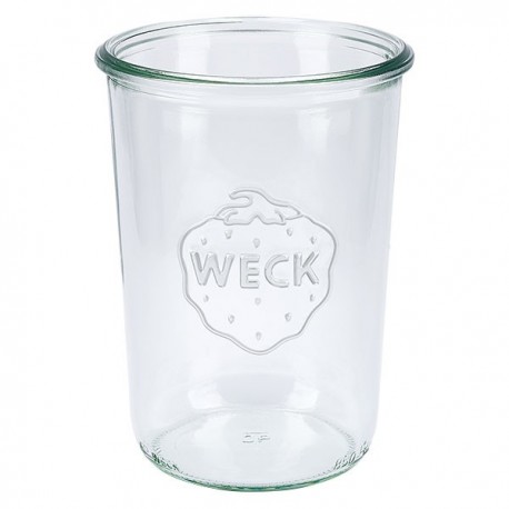 Bocaux en verre WECK droit 850 ml Ø 100mm SANS couvercle ni joint (diam. 100 mm) -  WN000069_0
