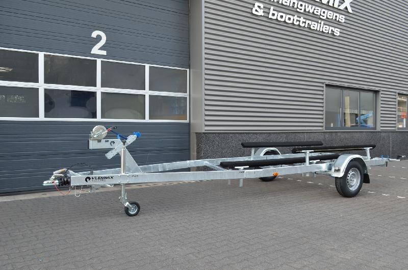 7m-2m20 2x1350kg - 2700 kg - VLEMMIX - Remorque Porte-Bateau version patin_0