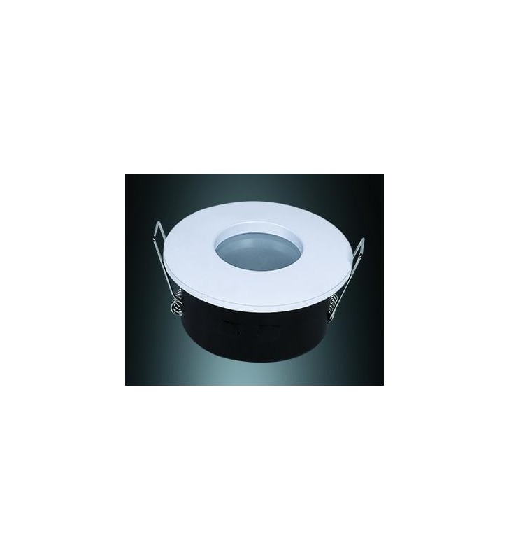 Anneau d'encastrement rond IP65 étanche - Aluminium laqué - Réf ANOIP65_0