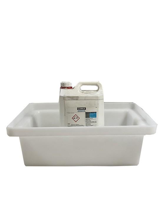Bacs de rétention empilables 30L - avec ou sans caillebotis - fabriqués en France - BCRTTHDBC-PU50_0