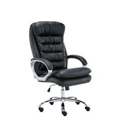 CLP Fauteuil de bureau Big Vancouver similicuir Noir - noir polyester 191174301_0