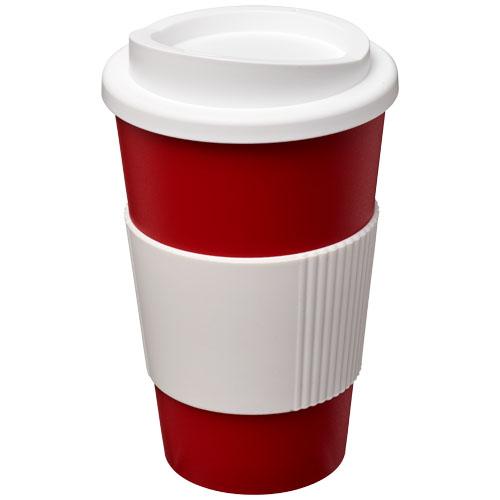 Gobelet isolant Americano® 350 ml - bandeau antidérapant en silicone - couvercle à visser - 21000217_0