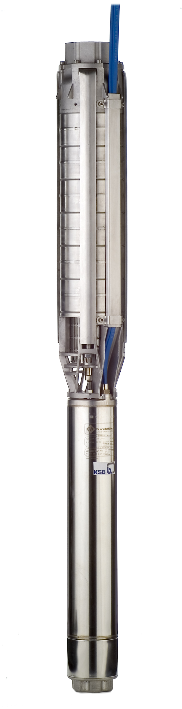 Groupe immergé de forage - mono ou multicellulaire - acier inoxydable - pour forages de diamètre min. 150 mm (6 pouces)_0