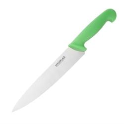 Hygiplas Couteau de Cuisinier Professionnel Vert 215 mm - vert inox C861_0