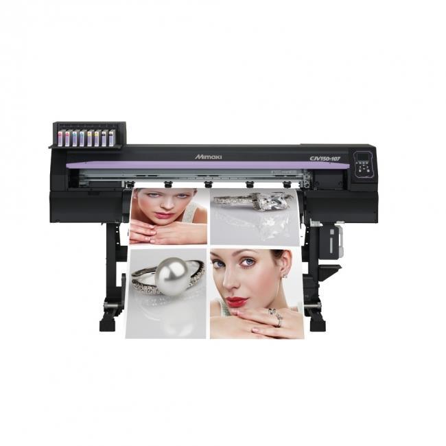Mimaki CJV150-107 - Imprimante à découpe intégrée avec encres éclatantes et résolution 1440 dpi_0
