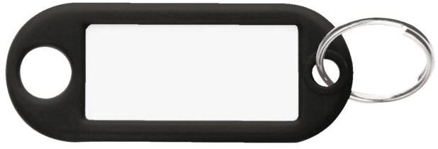Porte étiquette noir avec anneau - SELECT HARDWARE - 420475 - 372209_0