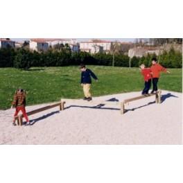 Poutre d'équilibre - éveil de l'équilibre pour aire de jeux et parcours de santé_0
