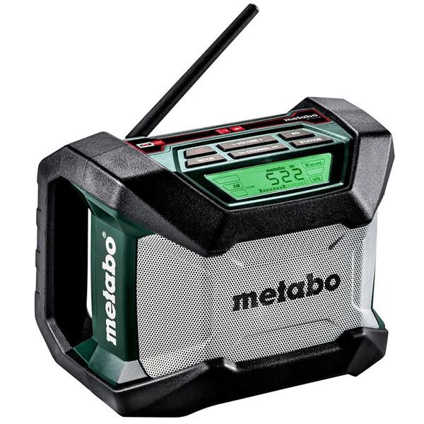 RADIO DE CHANTIER SANS FIL BLUETOOTH METABO R 12-18 BT AM/FM SANS BATTERIE NI CHARGEUR