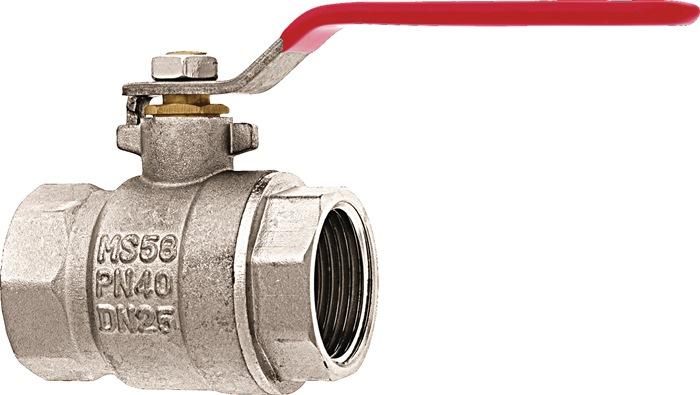 Robinet à boisseau sphérique GEKA Plus Type 3 - laiton nickelé - taille nominale 1/2 po - pour eau et air_0