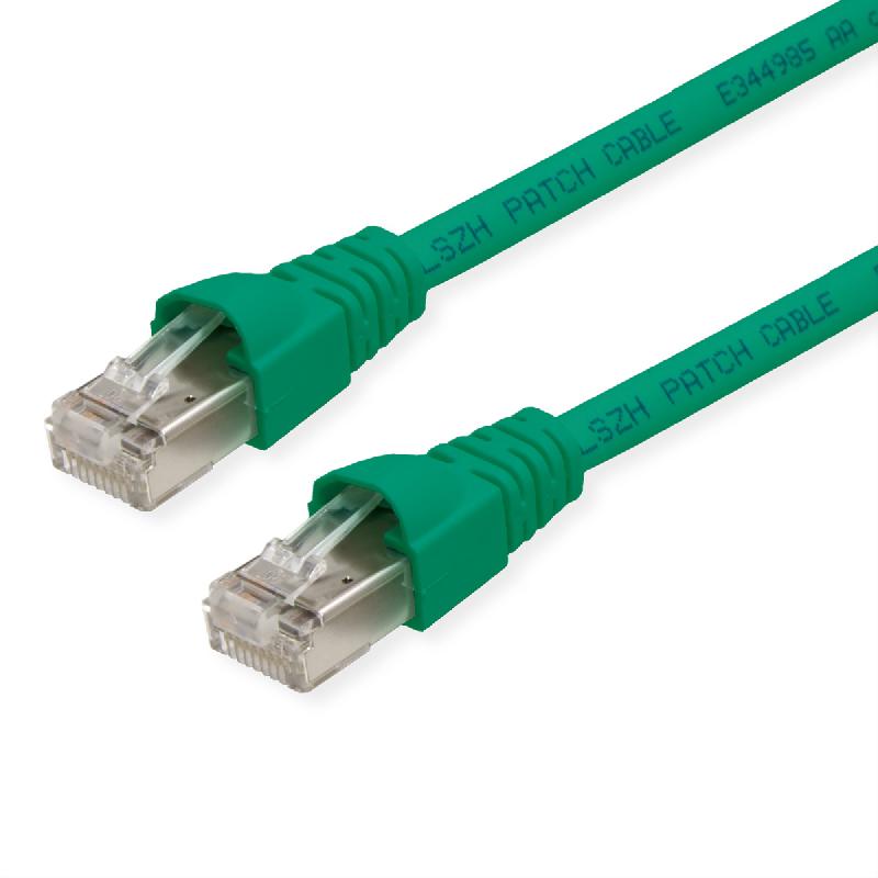 Telegärtner cordon s/ftp, cat.6a, lsoh, vert, 15 m_0