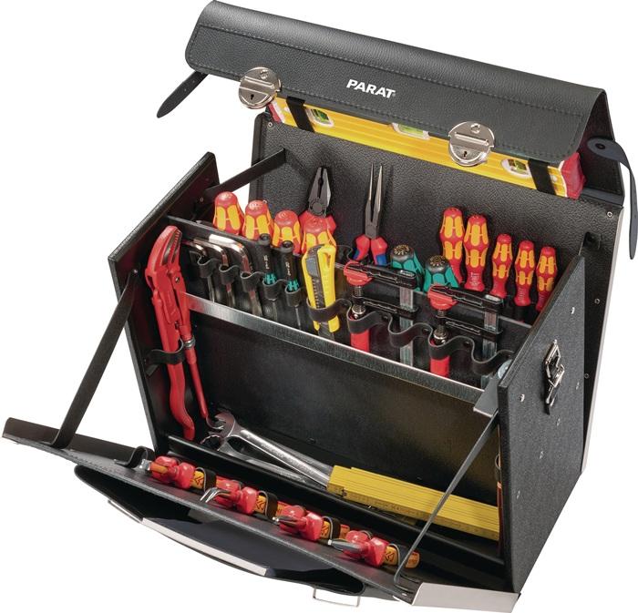 Trousse à  outils NEW CLASSIC KingSize Plus l460xP210xH340mm 33 l cuir de vachette / HDPE PARAT_0
