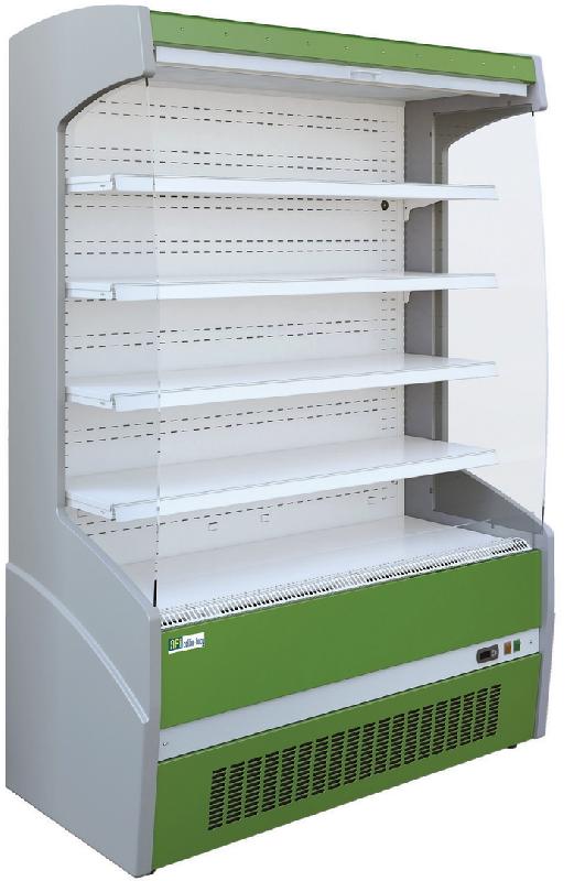 Vitrine réfrigérée murale positive série Delta 1530x655x1934 - DEL150 - groupe logé, dégivrage automatique, thermostat digital_0