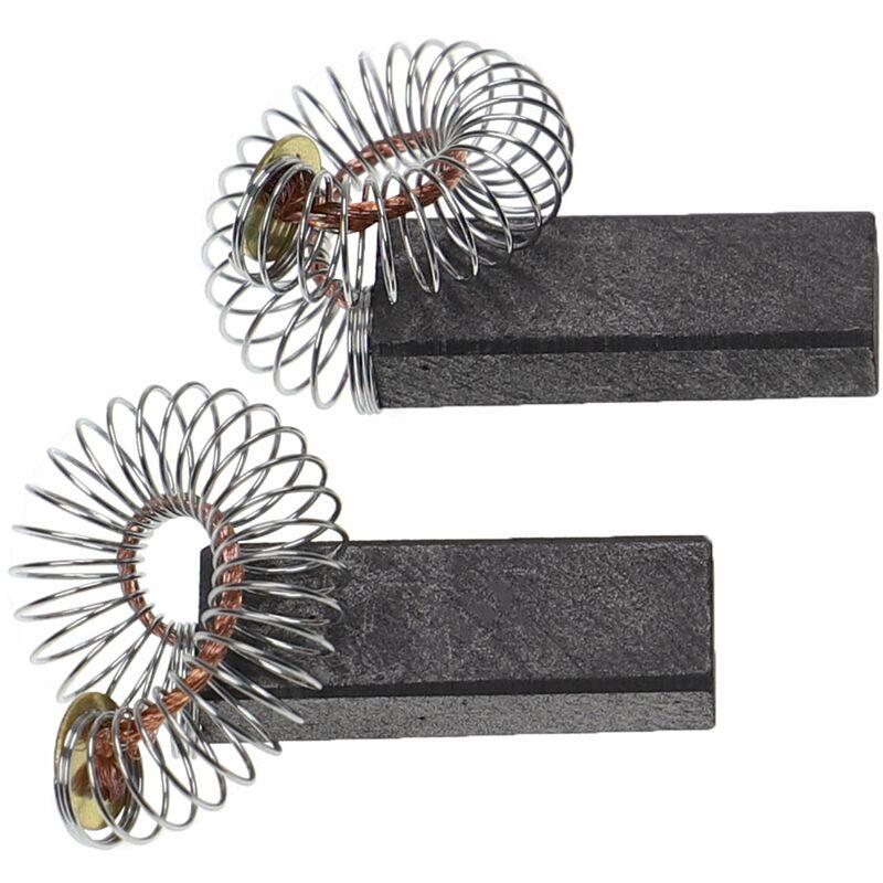 2x balais de charbon 6,3 x 12,5 x 22mm pour outil électrique MKS 125  (modèle actualisé) Mafell