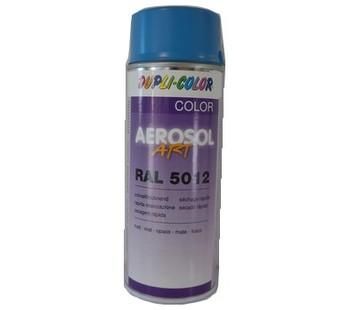 AEROSOL PEINTURE ART BLEU LUMINEUX RAL 5012