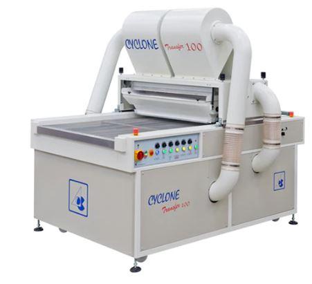 Applicateur de poudre Cyclone 100 - automatique avec filtre de sortie d'air - impression par transfert_0