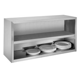 Armoire murale neutre 2 shelves - 1000x400x600 mm - 10310420 Eurast - gris inox 10310420_0