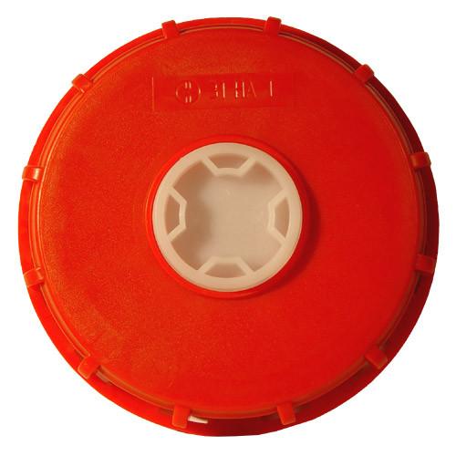Couvercle Schütz Ø150 rouge - bonde 2