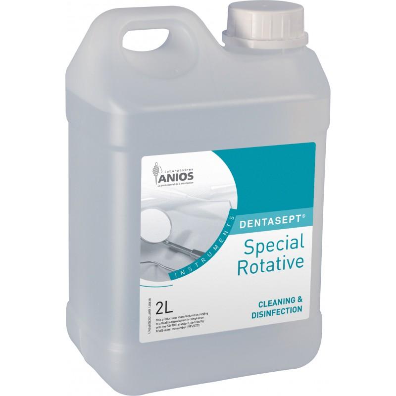 Dentasept spécial rotative - Bidon 2L - Anios - Détergent désinfectant conforme EN 14476 - Réf 300052040_0