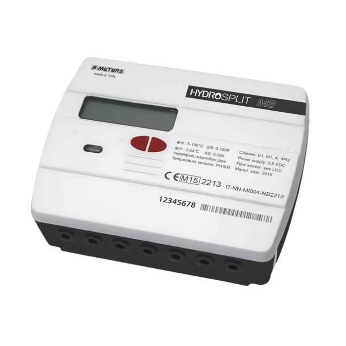 Hydrosplit-M3 - Compteur d'énergie thermique - B Meters - Afficheur/calculateur pour systèmes DN20 et plus_0