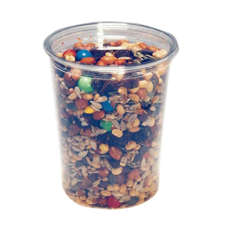 Packnwood FHC - 500Pcs - Pot Deli rond PLA transparent  Ø 12,1cm H151mm 900ml - transparent 210DERD32_0