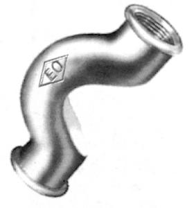 Raccord dos d'âne en fonte malléable noire - Fig 85 - Étanchéité 7 bars - Réf. : Fig85_0