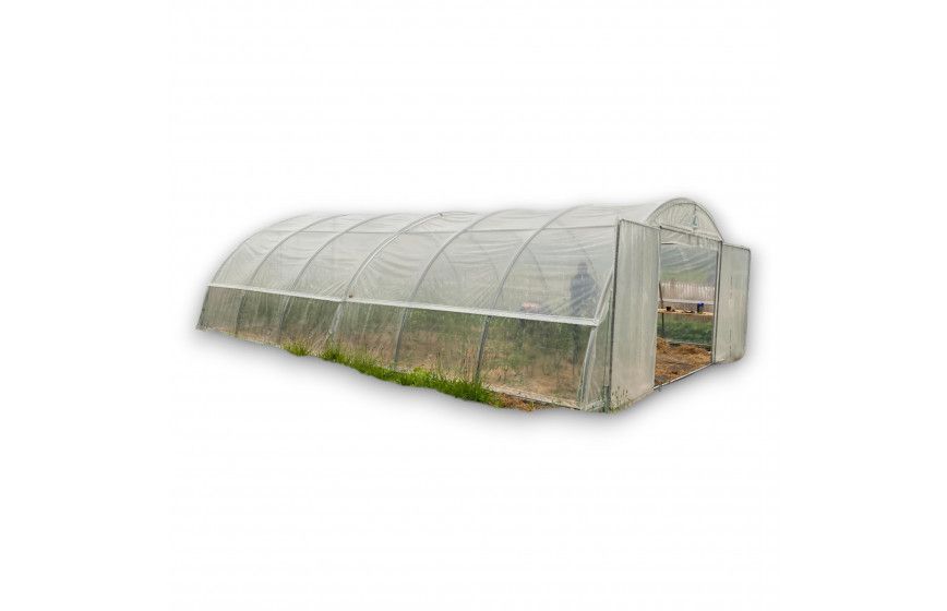 Serre tunnel professionnelle pour tous les budgets espaces verts ayant de surface de 58,50 m2 et jusqu'à 250 m2 - NORMANDIE_1