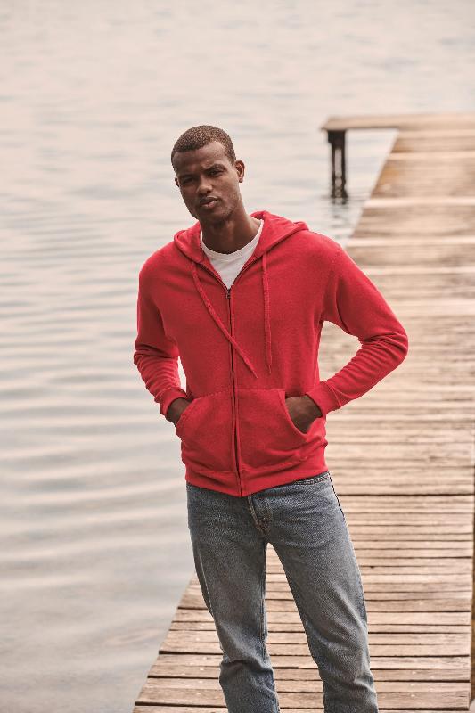 Sweat-shirt homme zippé avec capuche doublée - Classic (62-062-0) - Réf: SC62062 - Fruit of the Loom_0