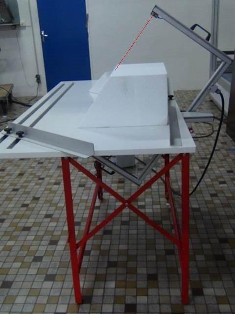 Système de découpe manuel - Découpes droites et angulaires 0 à 45° pour EPS, Graphite Isolation, XPS, PE, PPE, PIR, PUR_0