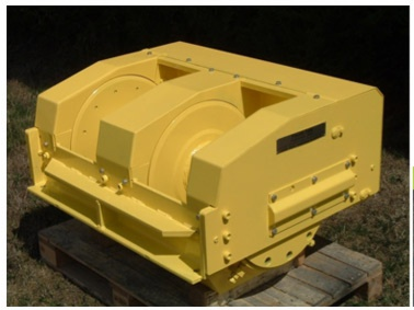 Treuil à réduction par couple roue et vis sans fin 2/51 - SMT 16 - 2 x 16 tonnes avec embrayage à disque_0