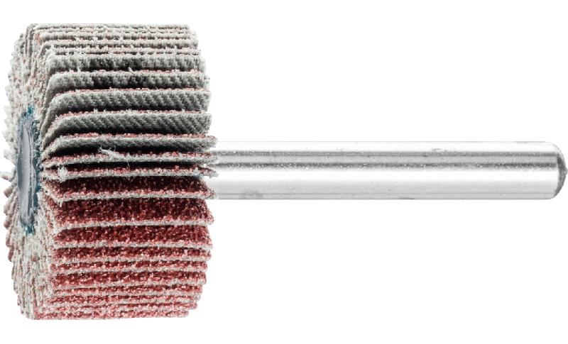 PFERD 44409066 F 3015/6 A - Roue à lamelles sur tige grain 60 - Pour métal - 25400 tr/min - Largeur 15 mm - Lot de 10 pièces_0