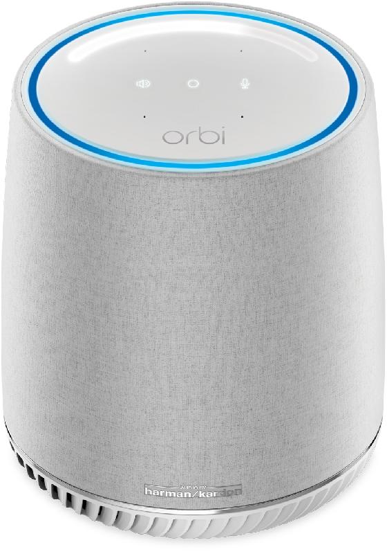 NETGEAR ORBI VOICE RBS40V ENCEINTE PORTABLE STÉRÉO GRIS, BLANC (RBS40V_0