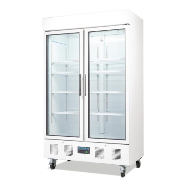 Armoire réfrigérée 944L - 2050(h) x 1200(l) x 710(p)mm - R290 - 8 étagères réglables - Portes verrouillables_0