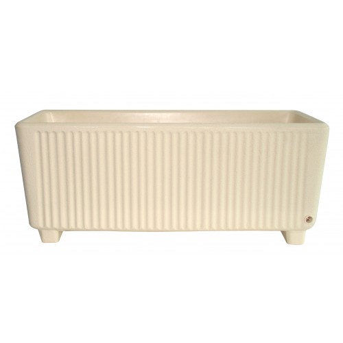 BAC RECTANGULAIRE AVEC RÉSERVE D'EAU BEIGE - 114 LITRES - SEQUOIA 13755 EDA PLASTIQUES