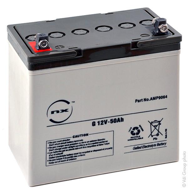 BATTERIE PLOMB ETANCHE GEL NX 55-12 CYCLIC 12V 55AH M6-F_0