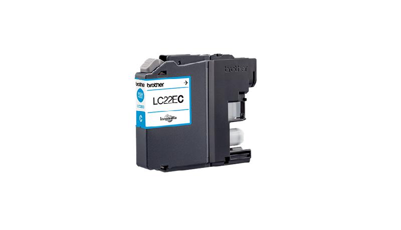 Brother LC-22EC 1200pages Cyan cartouche d'encre_0