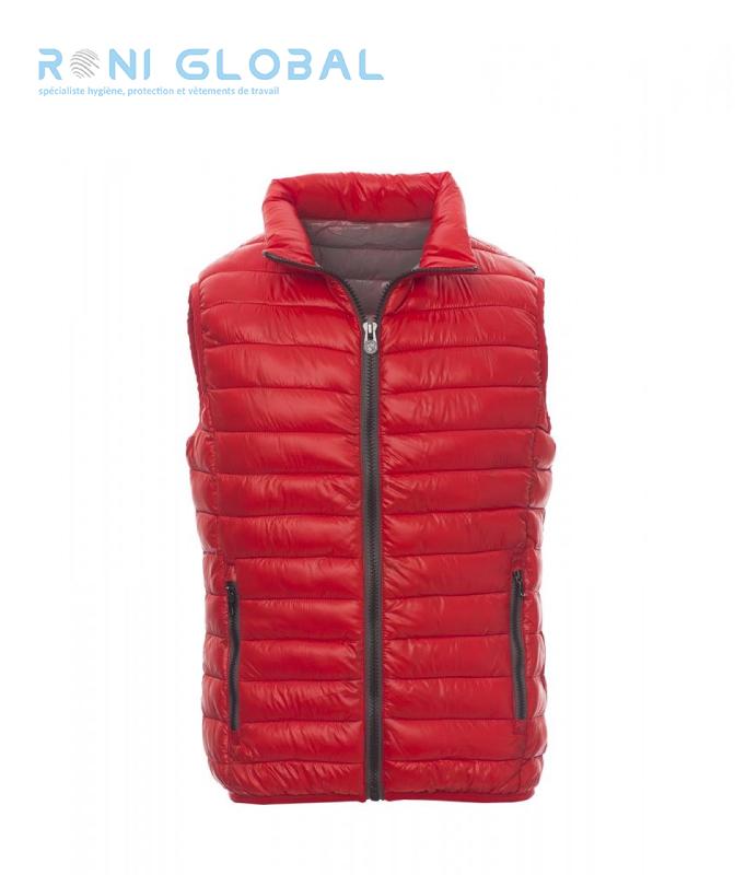 DOUDOUNE / GILET DE TRAVAIL HOMME IMPERMÉABLE ET ANTI-FROID EN NYLON REMBOURRAGE POLYESTER 5 POCHES - CASUAL PAYPER_0