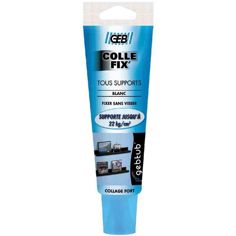 Colle de fixation tous supports - 100 ml - Fixation jusqu'à 22 kg/cm² - Marque Geb_0
