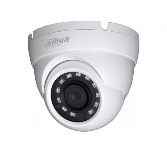 Dahua camera eyeball HDCVI HAC-HDW1230M 2MP IR 1080P - Caméra dôme varifocale avec infrarouge 30m et IP66_0