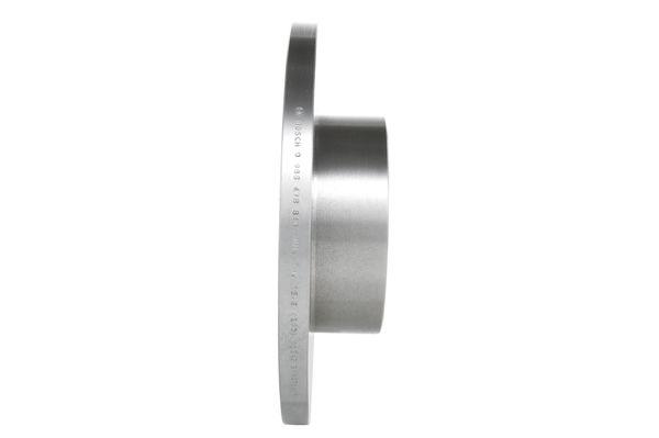 Disque de frein Bosch 0986478843 - boîte de 2 - avant - disque plein - 5 trous - épaisseur 18 mm_0