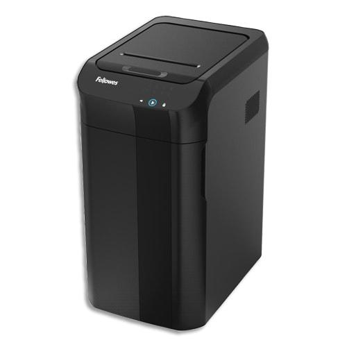 Fellowes destructeur AutoMax 350C - coupe croisée sécurité P-4, 350 feuilles, corbeille 68L, verrouillage PIN_0
