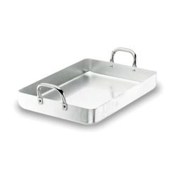 Lacor Cocotte CHEF-ALUMINIUM 65x43 poignées fixes pour la restauration professionnelle 20565F - aluminium 20565F_0