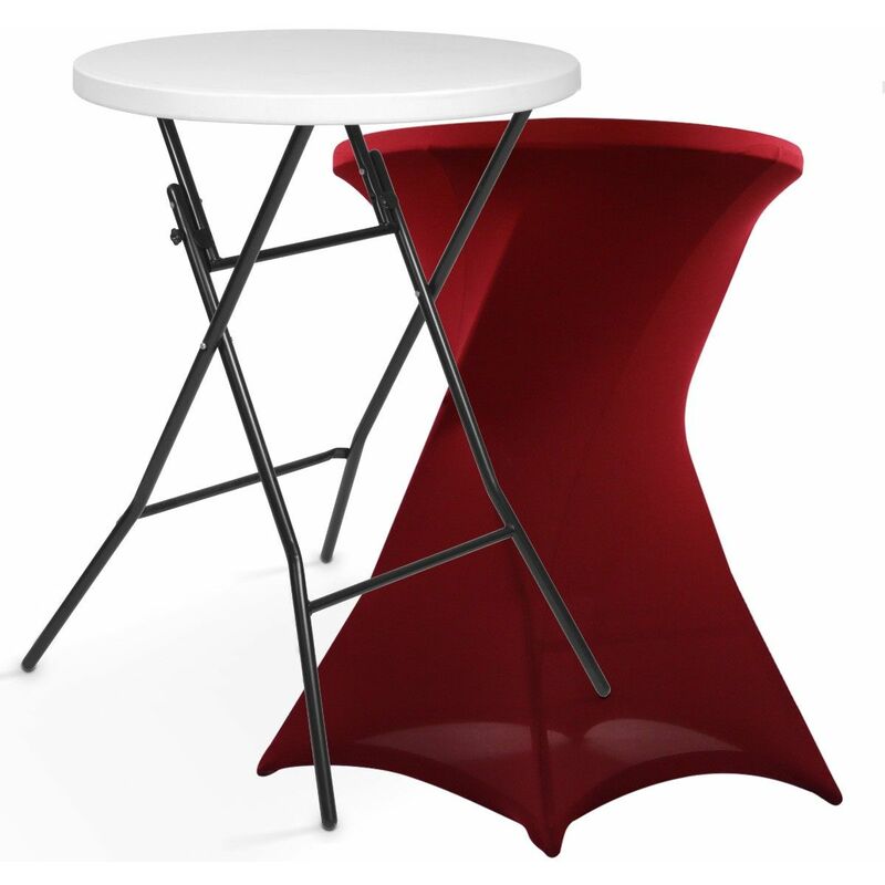 Table Haute Mange Debout Housse Rose Comparer Les Prix De Table Haute Mange Debout Housse Rose Sur Hellopro Fr